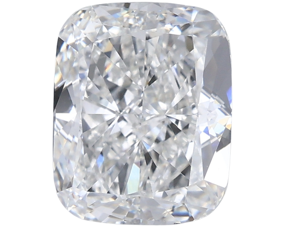 3 Carat E VVS2 Elongated Cushion Lab Diamond