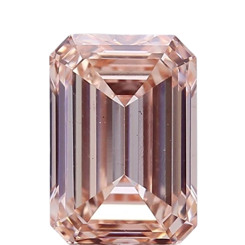 1.01 Carat PINK VS2 Emerald Lab Diamond