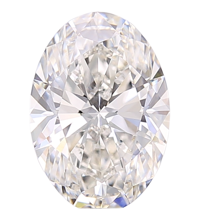 3.09 Carat F VVS2 Oval Lab Diamond