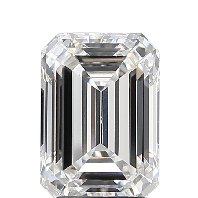 3.1 Carat F VVS2 Emerald Lab Diamond