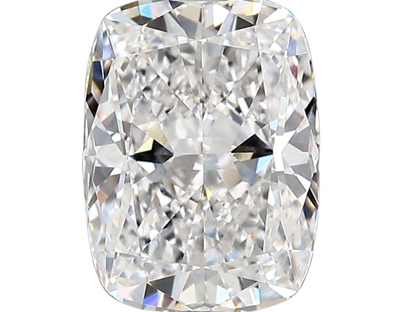 3.12 Carat D VVS2 Elongated Cushion Lab Diamond