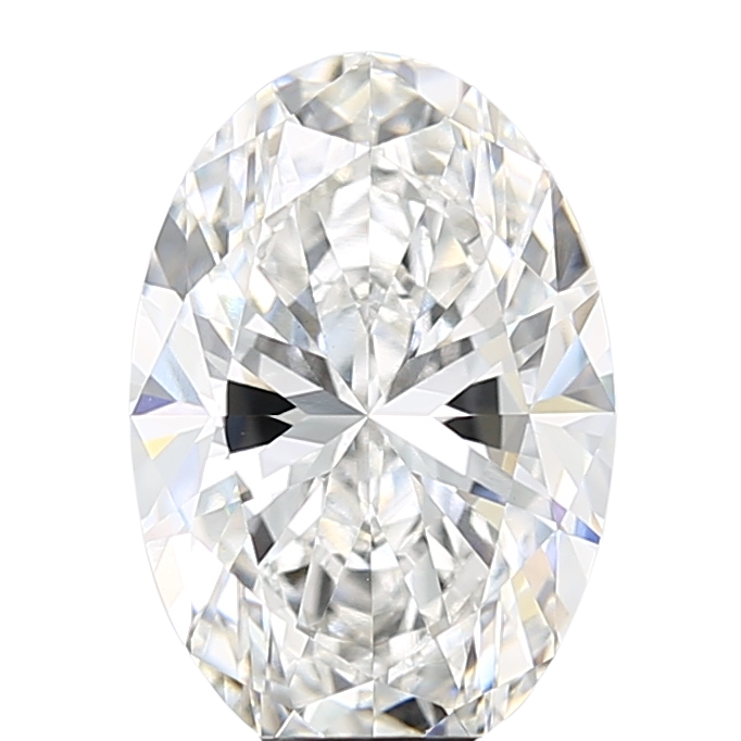 3.02 Carat F VVS2 Oval Lab Diamond