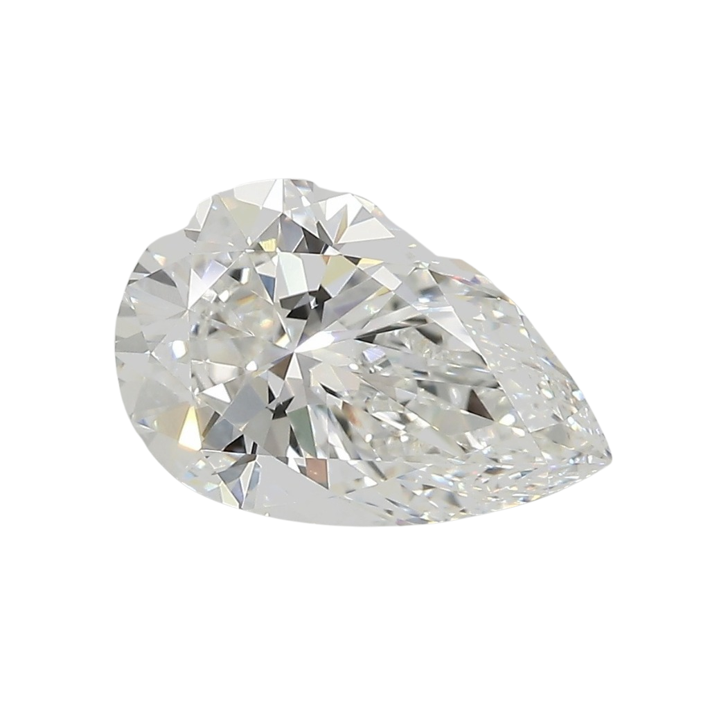 3.01 Carat F VVS2 Pear Lab Diamond