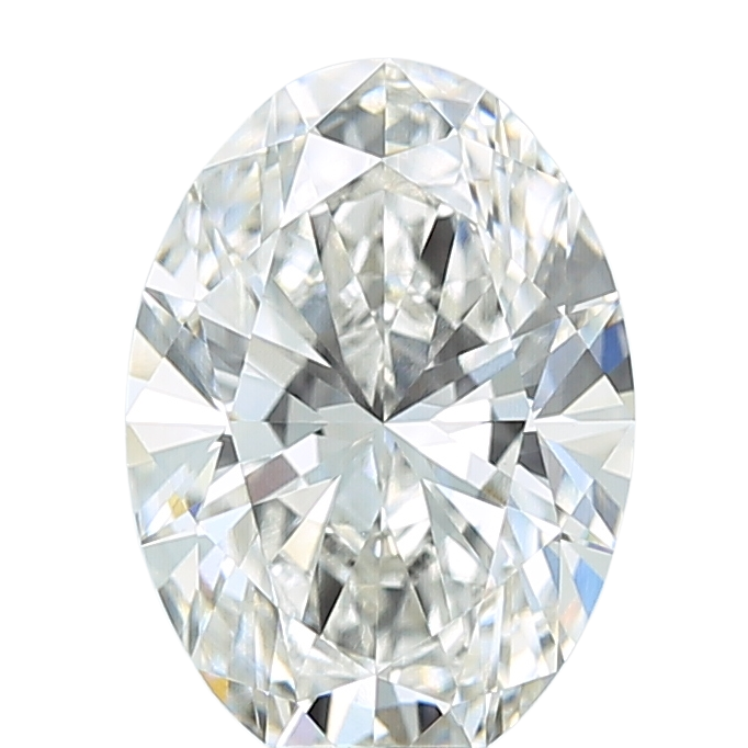 3.05 Carat F VVS2 Oval Lab Diamond