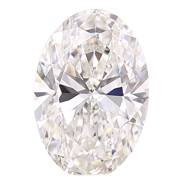3.05 Carat F VVS2 Oval Lab Diamond