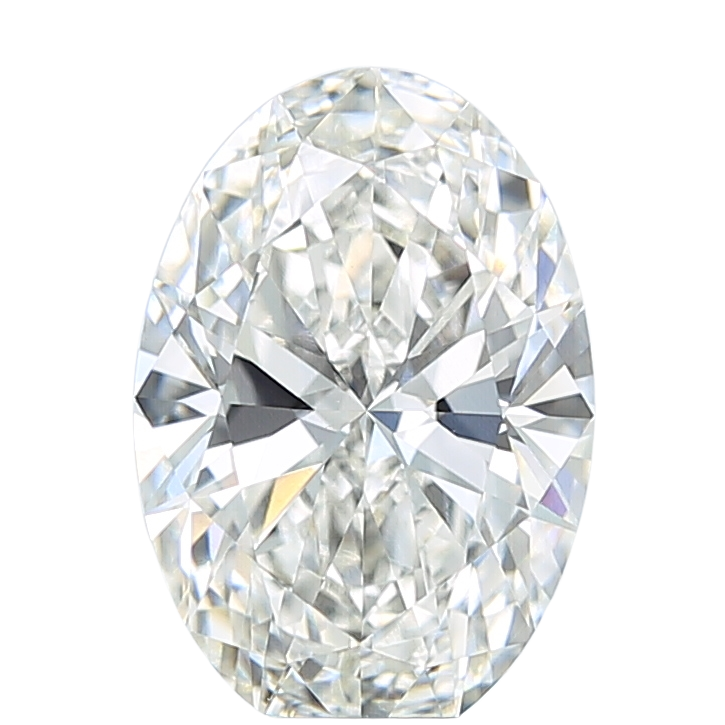 3.05 Carat F VVS2 Oval Lab Diamond