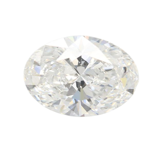 3.02 Carat F VVS2 Oval Lab Diamond