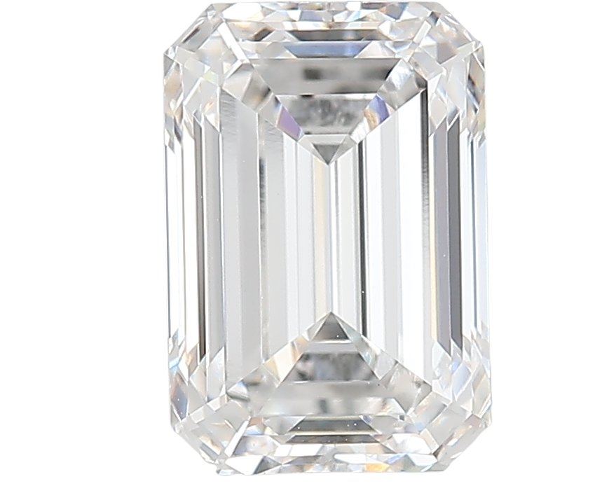 3.14 Carat F VVS2 Emerald Lab Diamond