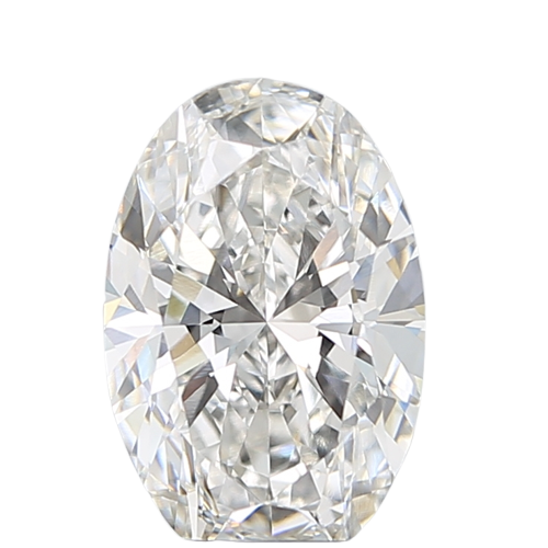3 Carat F VVS2 Oval Lab Diamond