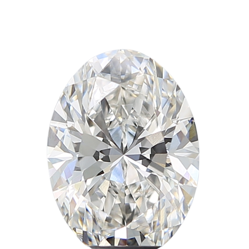 3.03 Carat F VVS2 Oval Lab Diamond