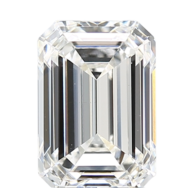 3.04 Carat F VVS2 Emerald Lab Diamond