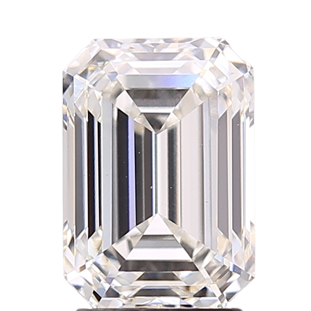 3.07 Carat F VVS2 Emerald Lab Diamond