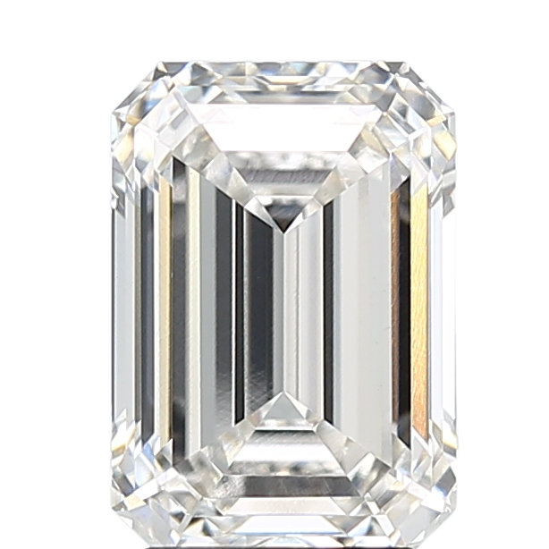 3.09 Carat F VVS2 Emerald Lab Diamond