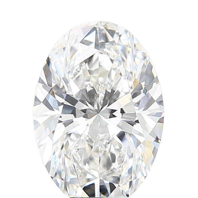 3.05 Carat F VVS2 Oval Lab Diamond