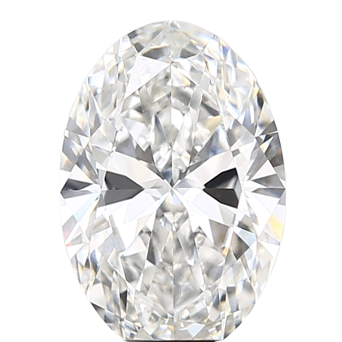 3.04 Carat F VVS2 Oval Lab Diamond