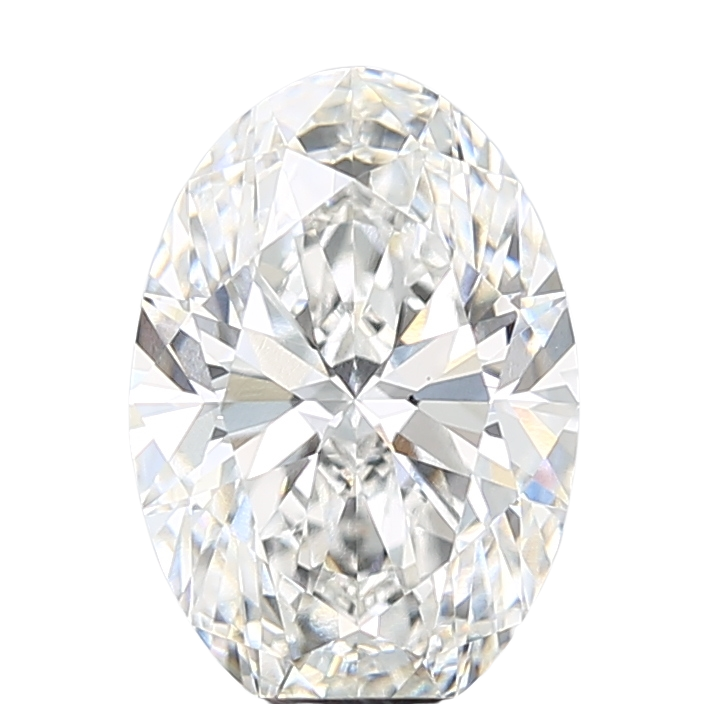 3.06 Carat F VVS2 Oval Lab Diamond