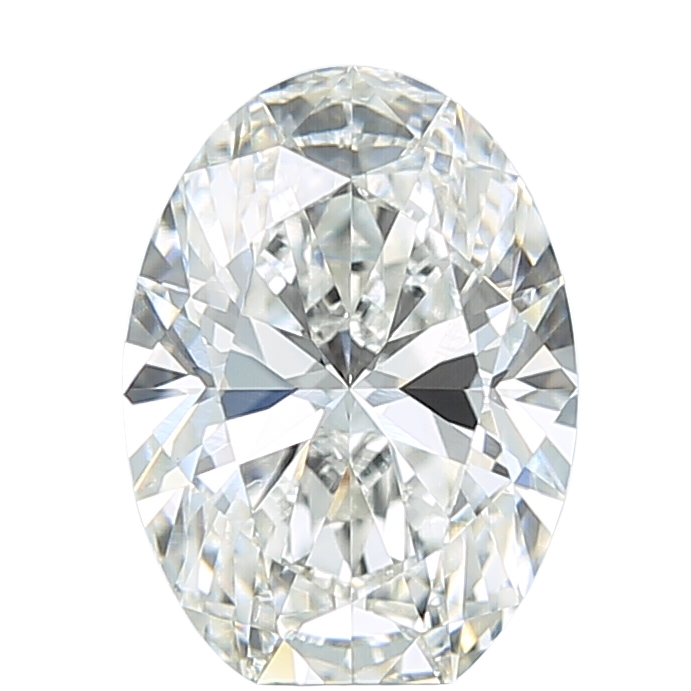 3.05 Carat F VVS2 Oval Lab Diamond