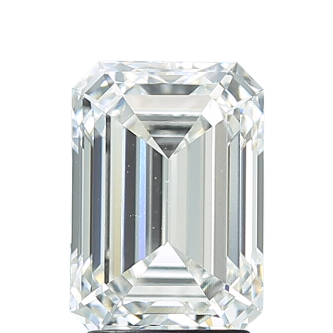 3.04 Carat F VVS2 Emerald Lab Diamond