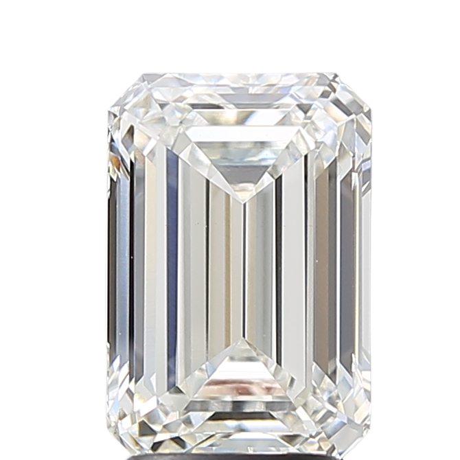 3.1 Carat F VVS2 Emerald Lab Diamond