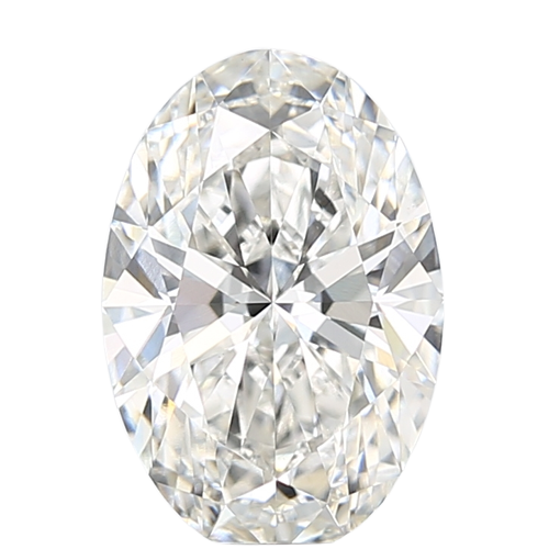 3.05 Carat F VVS2 Oval Lab Diamond