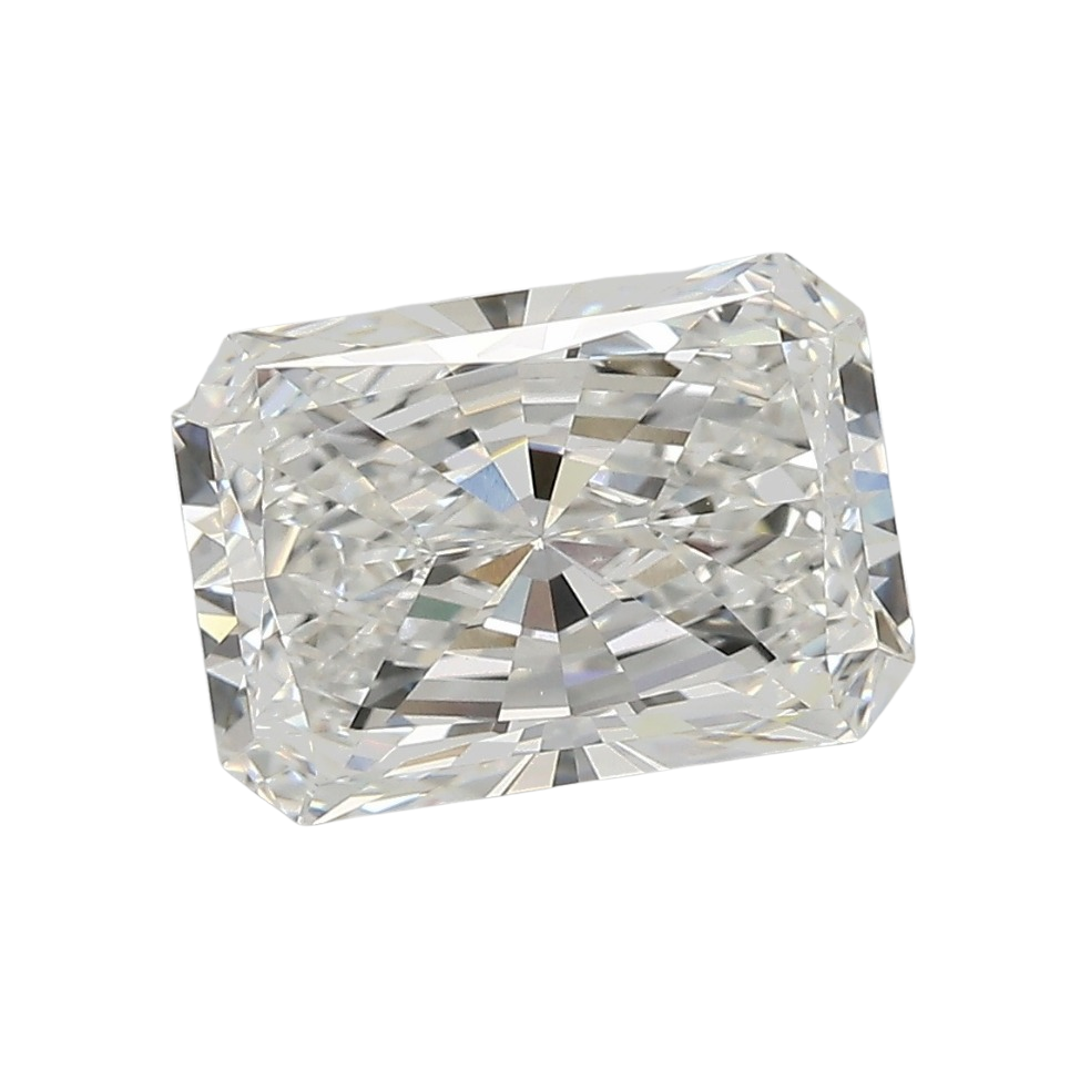 3.02 Carat F VVS2 Radiant Lab Diamond