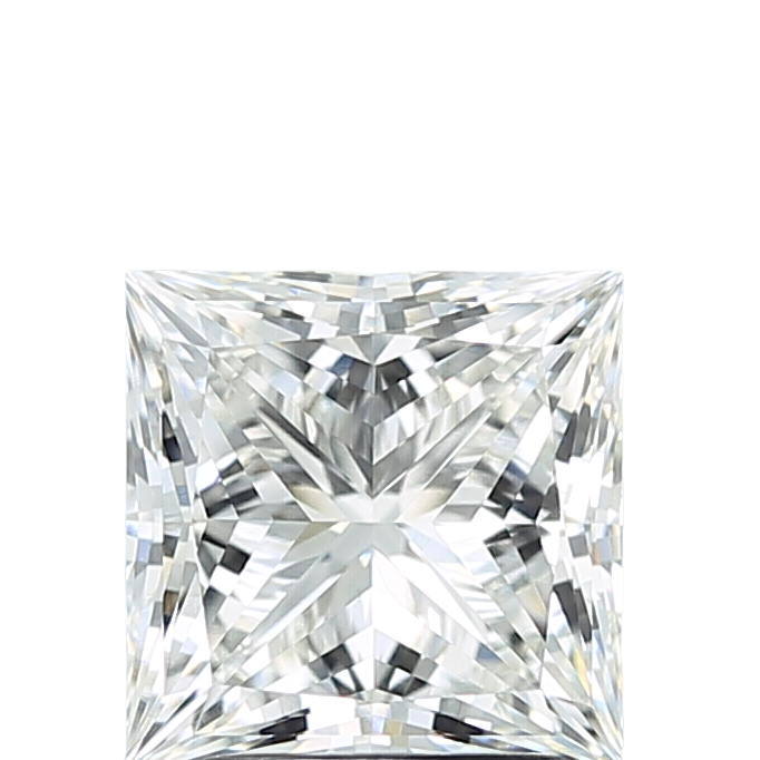 3.01 Carat F VVS2 Princess Lab Diamond