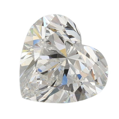 3.03 Carat E VVS2 Heart Lab Diamond