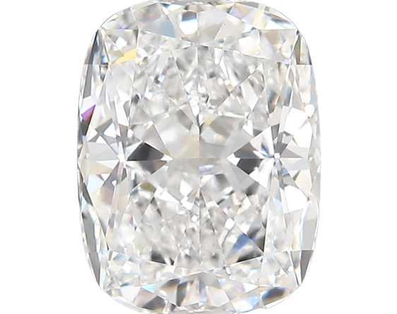 3.3 Carat D VVS2 Elongated Cushion Lab Diamond