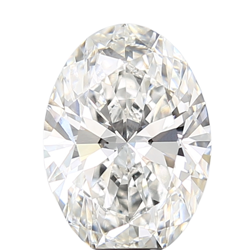 3.03 Carat F VVS2 Oval Lab Diamond