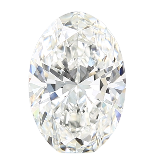 3 Carat F VVS2 Oval Lab Diamond
