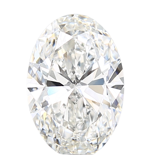 3.03 Carat F VVS2 Oval Lab Diamond