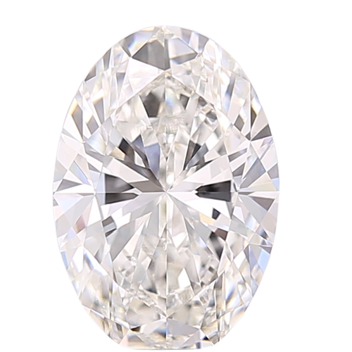 3.03 Carat F VVS2 Oval Lab Diamond