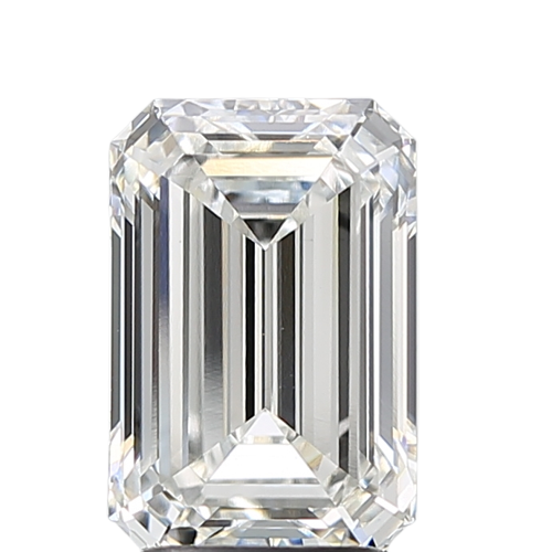 3.03 Carat F VVS2 Emerald Lab Diamond