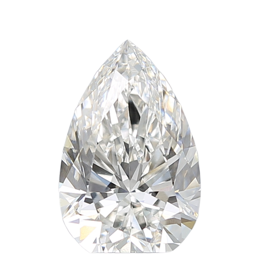 3.09 Carat F VVS2 Pear Lab Diamond