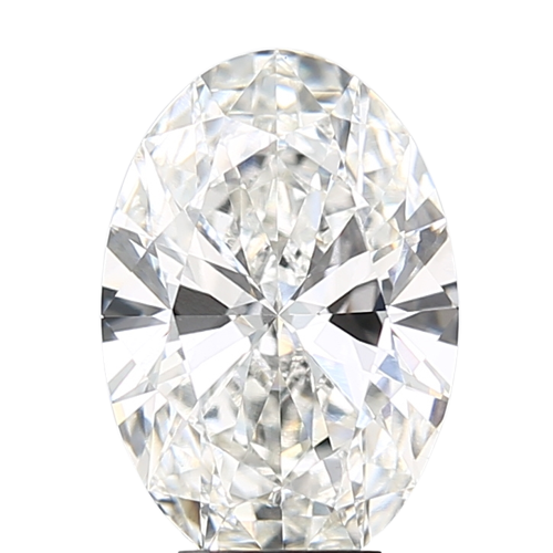 3.09 Carat F VVS2 Oval Lab Diamond