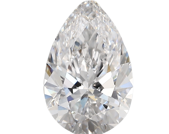 3 Carat E VVS2 Pear Lab Diamond
