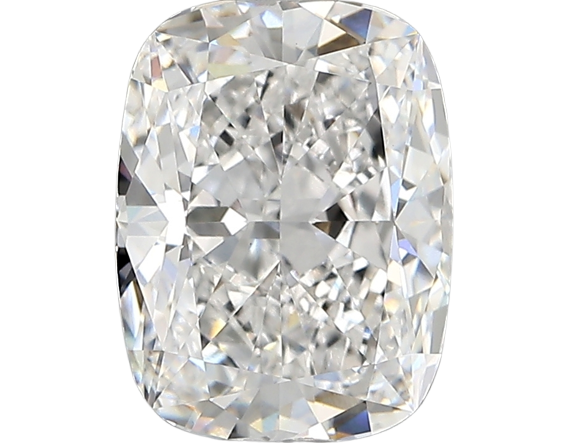 3.16 Carat D VVS2 Elongated Cushion Lab Diamond