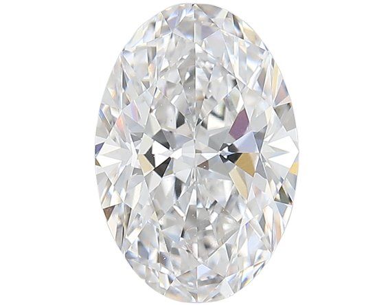 3.1 Carat F VVS2 Oval Lab Diamond