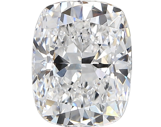 3.21 Carat D VVS2 Elongated Cushion Lab Diamond