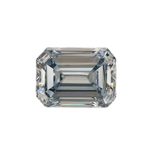 0.51 Carat BLUE VS1 Emerald Lab Diamond