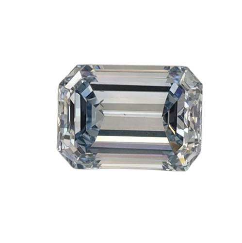 0.71 Carat BLUE VS1 Emerald Lab Diamond