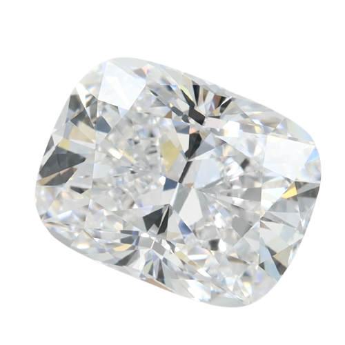 3 Carat D VVS1 Elongated Cushion Lab Diamond