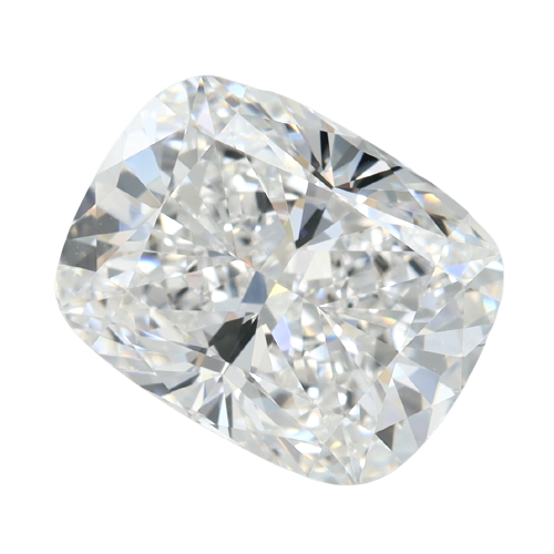 3.08 Carat D VVS1 Elongated Cushion Lab Diamond