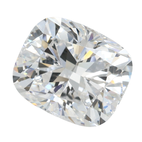 3.12 Carat D VVS1 Elongated Cushion Lab Diamond