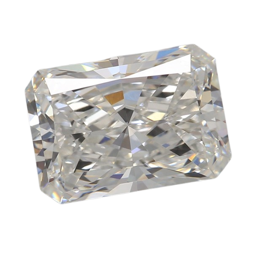 3.08 Carat F VVS2 Radiant Lab Diamond