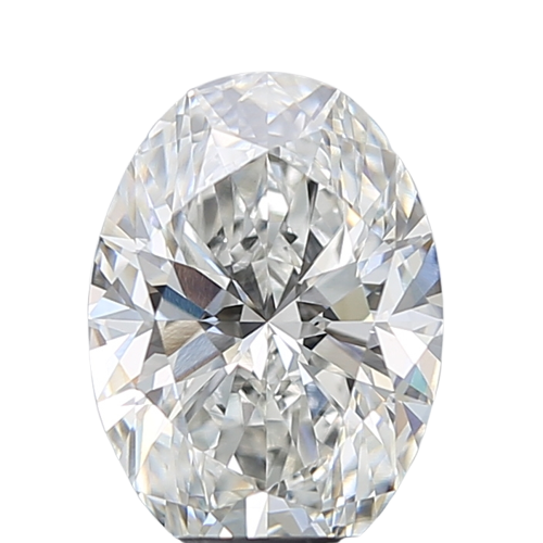 3.1 Carat F VVS2 Oval Lab Diamond