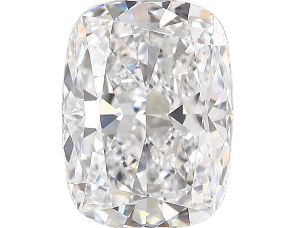 3.15 Carat D VVS2 Elongated Cushion Lab Diamond
