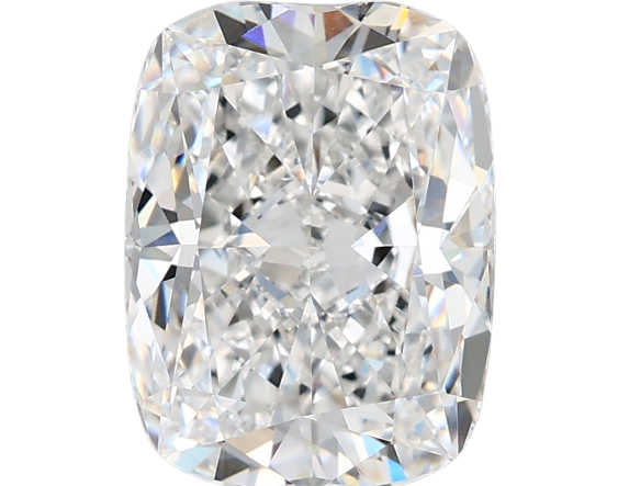 3.18 Carat D VVS2 Elongated Cushion Lab Diamond