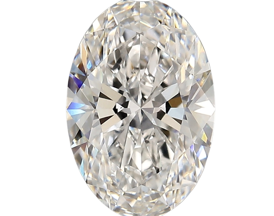 3.22 Carat E VVS2 Oval Lab Diamond