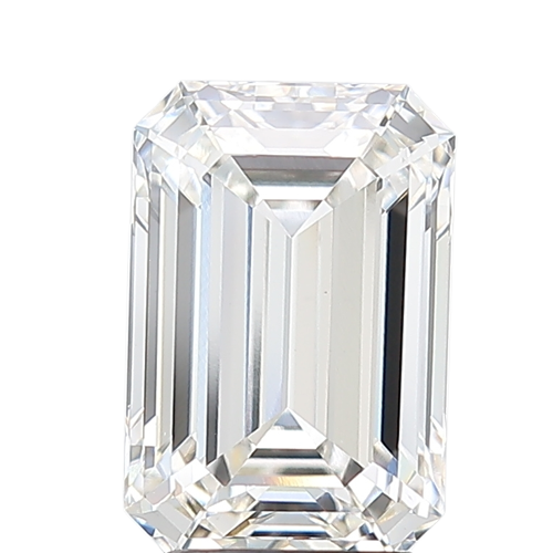 3.04 Carat F VVS2 Emerald Lab Diamond